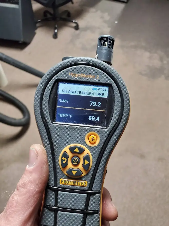 Moisture meter humidity assessment for Fire & Smoke Damage Restoration in Snyderville